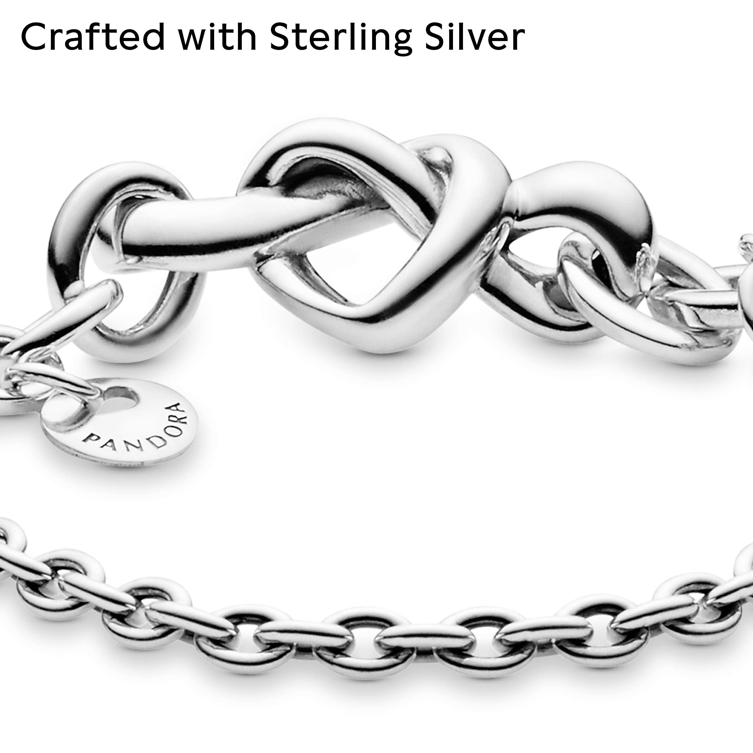 Amazon.co.jp: PANDORA Jewelry ノットハートTバースターリング